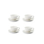 Sophie Conran Teacups and Saucers, Set of 4