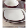 Colorwave Square Salad Plates, Set of 4