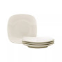 Colorwave Square Salad Plates, Set of 4