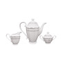 57 Piece Mix and Match Bone China Dinnerware Set, Service for 8