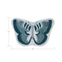 Inspirational Meadow Butterfly Bath Rug, 19" x 28"
