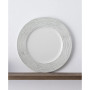 Hammock "Stripes" Rim Dinner Plates, Set of 4