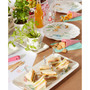 Butterfly Meadow Set of 4 Melamine Dinner Plates