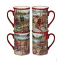 Lake Retreat 16 Piece Dinnerware Set, Service for 4