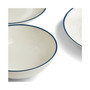 Maze Denim Line 12 Piece Dinnerware Set, Service for 4
