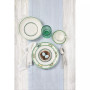 French Garden Green Line Dinnerware Collection