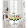 French Garden 70" Round Tablecloth
