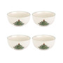 Dinnerware, Christmas Tree Set/4 Individual Bowl