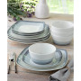 Colorscapes Layers 12 Piece Square Dinnerware Set
