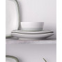 Colorscapes Layers 12 Piece Square Dinnerware Set