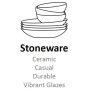 Tangiers 16 Piece Dinnerware Set, Service for 4