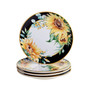 Sunflower Fields 4-Pc. Dinner Plates