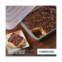 GoldenBake Bakeware Nonstick Rectangular Cake Pan with Lid, 9-Inch x 13-Inch, Gray