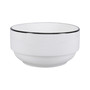 Stackable 16 Piece Dinnerware Set, Service for 4