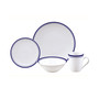 Stripe 16 Piece Service for 4 Dinnerware Set