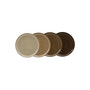 Studio Craft 4-Pc. Medium Coupe Plate Set