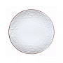 16 Piece Stoneware Scroll Dinnerware Set, Service for 4