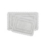 Crochet Reversible Cotton Bath Rugs, 2 Piece Set