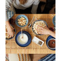 Luna Nesting Blue 8 Piece Dinnerware  Set