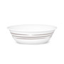 Brushed Silver-Tone Soup or Cereal Bowl