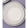 Hammock "Dots" Rim Salad Plates, Set of 4