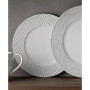 Hammock "Dots" Rim Salad Plates, Set of 4
