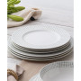 Hammock "Dots" Rim Salad Plates, Set of 4