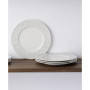 Hammock "Dots" Rim Salad Plates, Set of 4