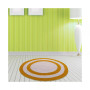 Two Tone 36" Reversible Cotton Bath Rug