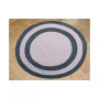 Two Tone 36" Reversible Cotton Bath Rug