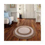 Two Tone 36" Reversible Cotton Bath Rug