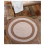 Two Tone 36" Reversible Cotton Bath Rug