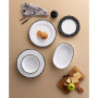 Rill 4 Piece Dinner Plate Set, Service for 4