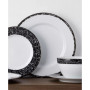 Rill 4 Piece Dinner Plate Set, Service for 4