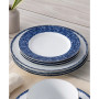Rill 4 Piece Dinner Plate Set, Service for 4