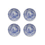 Blue Italian Luncheon Plate Set/4