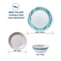 Expressions Geometrica 12-Piece Dinnerware Set