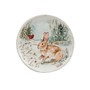 Winter's Walk 4 Piece Dessert Plate Set