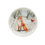 Winter's Walk 4 Piece Dessert Plate Set