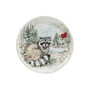 Winter's Walk 4 Piece Dessert Plate Set