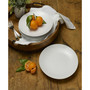 Everyday Whiteware Coupe Dinner Plate 4 Piece Set