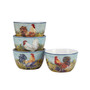 Rooster Meadow Dinnerware Set, 16 Piece