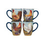 Rooster Meadow Dinnerware Set, 16 Piece