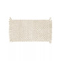 Arta Stonewash 17" x 24" Beaded Cotton Bath Rug