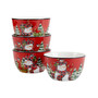 Christmas Lodge Snowman 16 Piece Dinnerware Set