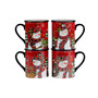 Christmas Lodge Snowman 16 Piece Dinnerware Set