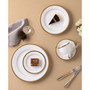 Charlotta Gold 5 Piece Place Setting