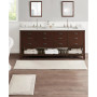 Splendor Reversible Tufted 3000 GSM Bath Rug, 21" x 34"