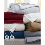 Electric Reversible Fleece to Sherpa Blanket, Twin
