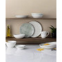 Hammock Stripes Coupe Dinner Plates, Set of 4